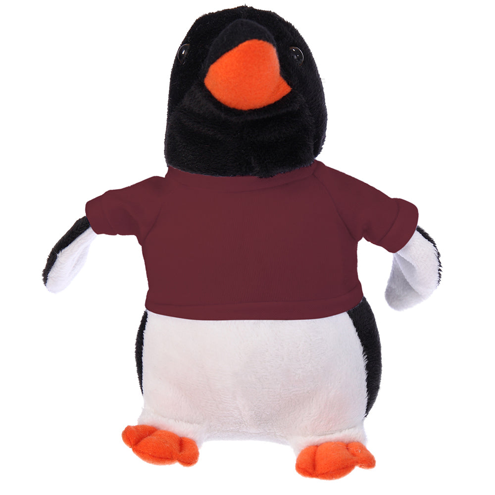 Floppy Penguin with Custom Tee 8"