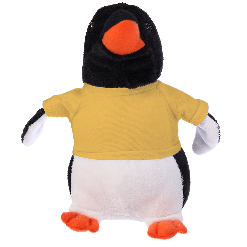 Floppy Penguin with Custom Tee 8"