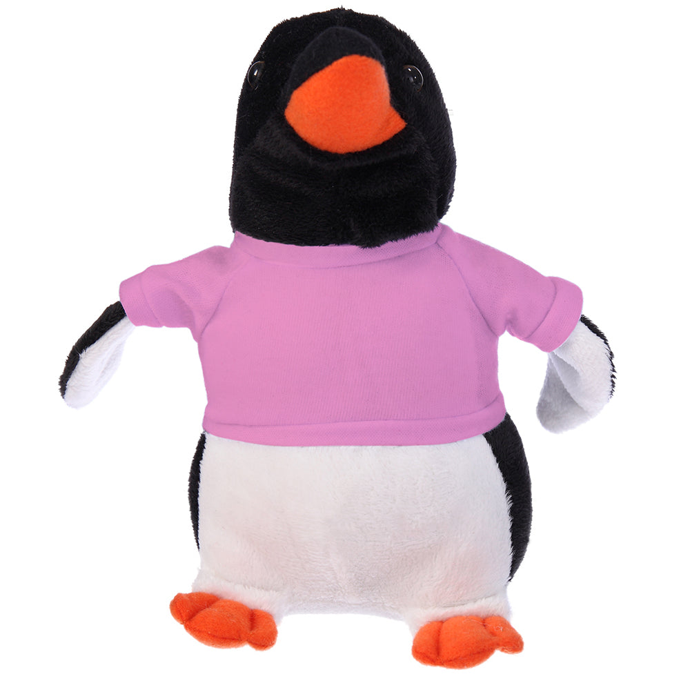 Floppy Penguin with Custom Tee 8"