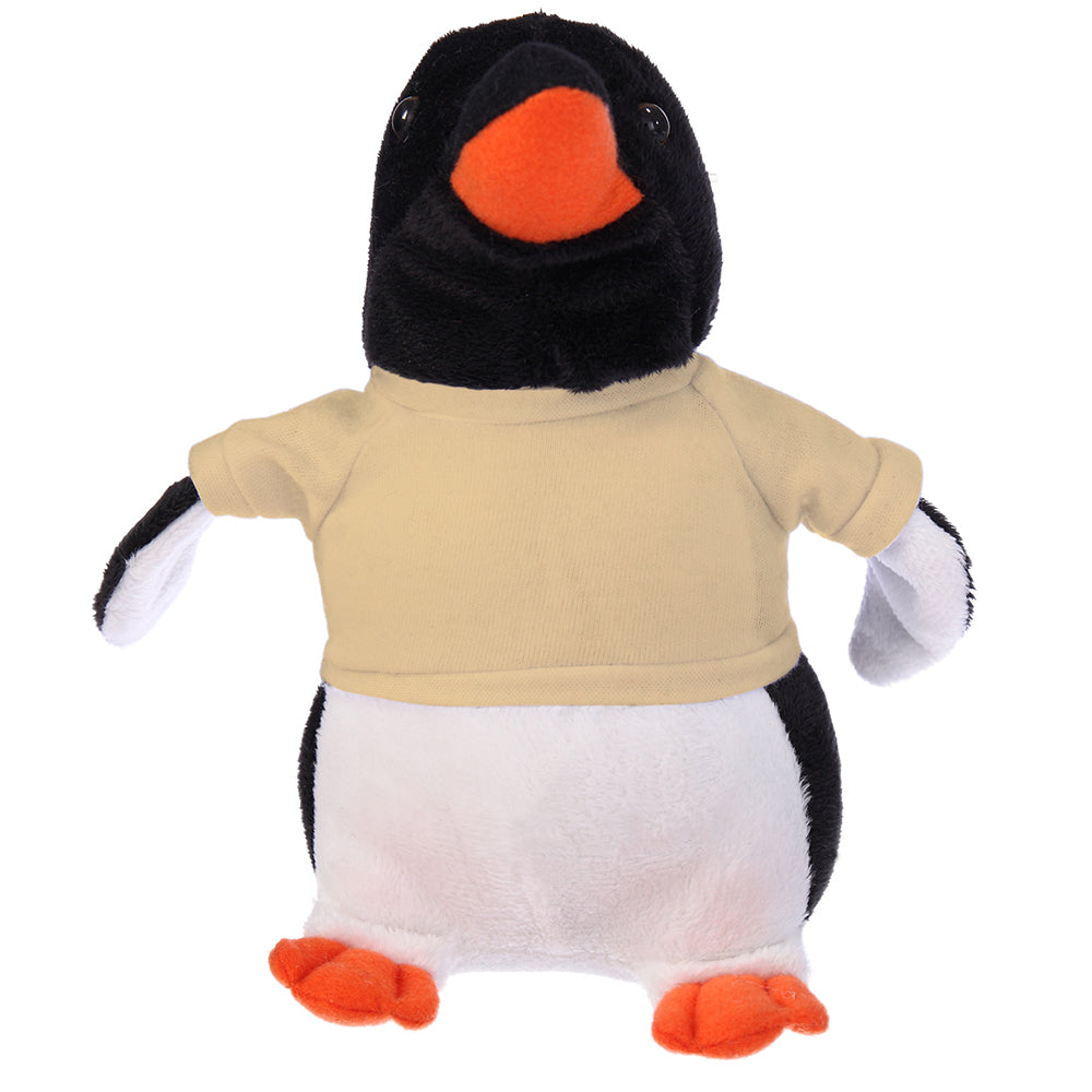 Floppy Penguin with Custom Tee 8"