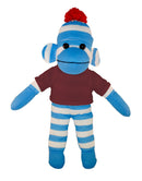 Floppy Blue Sock Monkey Tee 10"-4