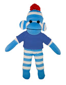 Floppy Blue Sock Monkey Tee 10"-14