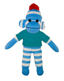 Floppy Blue Sock Monkey Tee 10"-18