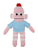 Floppy Pink Sock Monkey Tee 10"-1