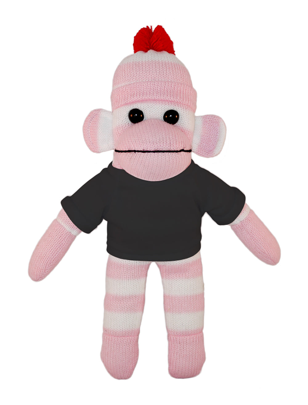 Floppy Pink Sock Monkey Tee 10"