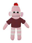 Floppy Pink Sock Monkey Tee 10"-4