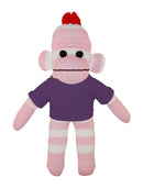 Floppy Pink Sock Monkey Tee 10"-5