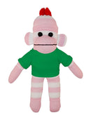 Floppy Pink Sock Monkey Tee 10"-9