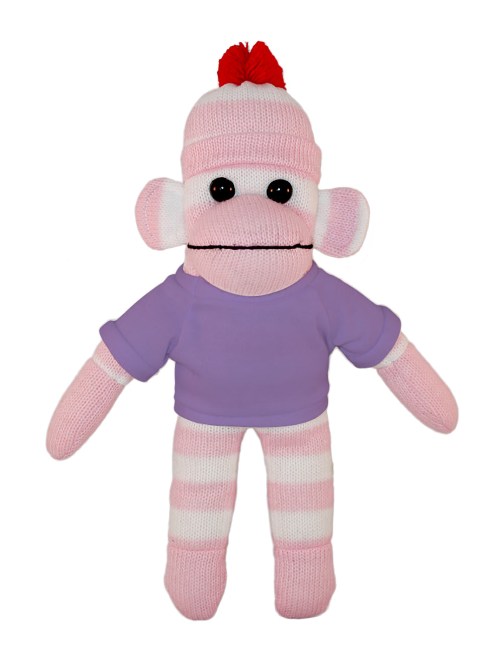 Floppy Pink Sock Monkey Tee 10"