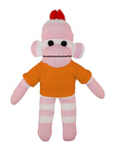 Floppy Pink Sock Monkey Tee 10"-12