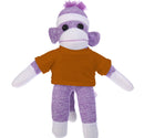 Floppy Purple Sock Monkey Tee 10"