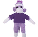 Floppy Purple Sock Monkey Tee 10"
