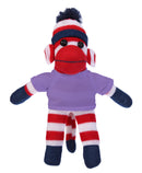 Floppy Patriot Sock Monkey Tee 10"-10