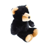 Plush Super Soft Black Bear 11"