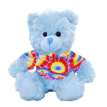 Blue Teddy Bear Stuffed Animal Personalized Shirt 11 Inches