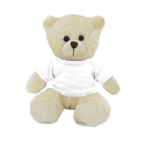 Cream bear with shirt