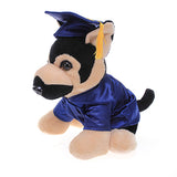 German Shephard Plush Stuffed Animal Toys with Box for Graduation Day—Personalized